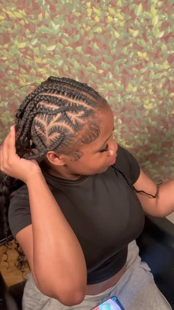Custom braid pattern by StylezbyDaKing